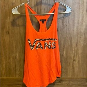 Vans tank top coral color